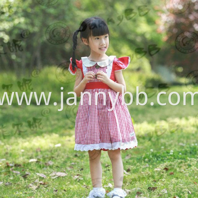 red gingham dress 